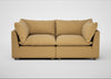 Astrid 3 Seater Sofa Boucle Tweed Citrine / Natural Beech