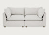 Astrid 3 Seater Sofa Capelo Linen Sea Salt Natural Feet