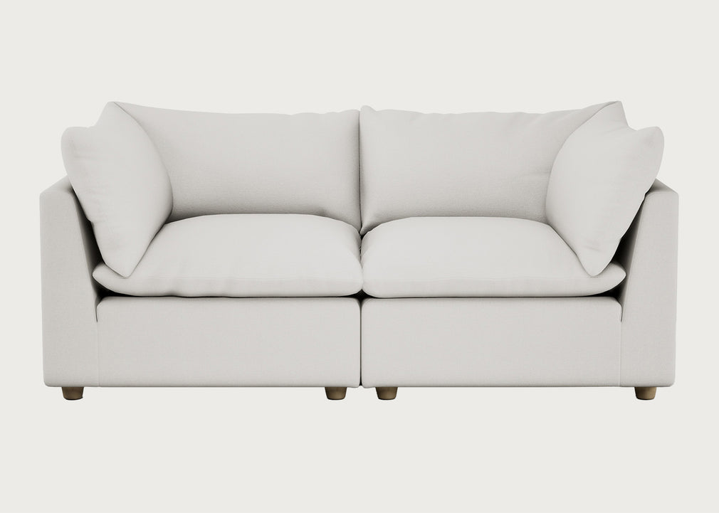Astrid 3 Seater Sofa Capelo Linen Sea Salt Natural Feet