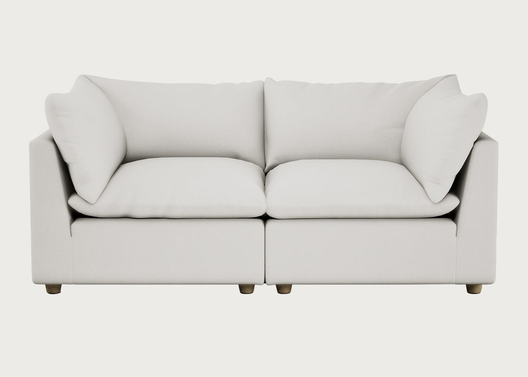 Astrid 3 Seater Sofa Capelo Linen Sea Salt Natural Feet