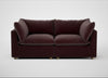 Astrid 3 Seater Sofa Smart Luxe Velvet Acorn / Natural Beech
