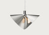 Peel Pendant Light Brushed Steel