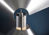 Peel Wall Light Brushed Steel
