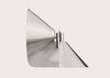 Peel Wall Light Brushed Steel