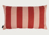 Cabana Stripe Cushion Red & Pink