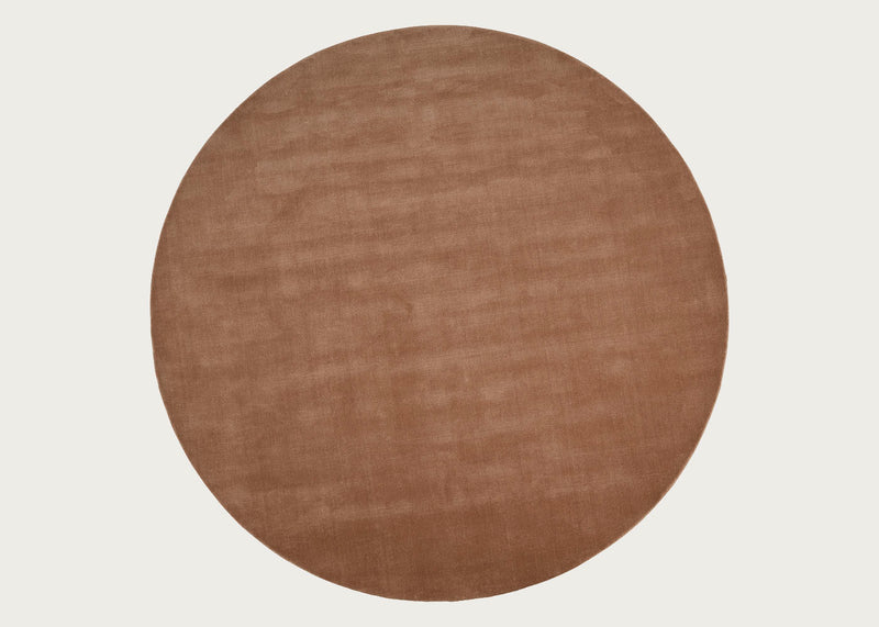 Halo Cloud Round Rug Amber Ø250cm