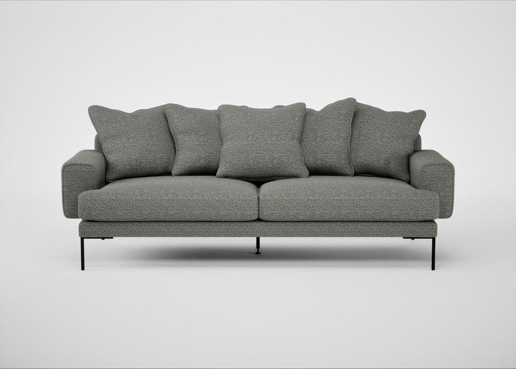 Torrington 4 Seater Sofa Boucle Tweed Lapis