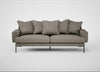 Torrington 4 Seater Sofa Broad Weave Pebble