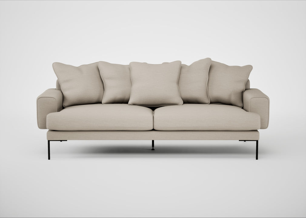 Torrington 4 Seater Sofa Broad Weave Putty