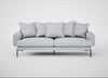 Torrington 4 Seater Sofa Broad Weave Tin