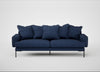 Torrington 4 Seater Sofa Capelo Linen-Cotton Inkspot