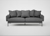 Torrington 4 Seater Sofa Melton Wool Shale
