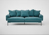Torrington 4 Seater Sofa Smart Luxe Velvet Airforce Blue