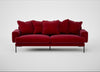 Torrington 4 Seater Sofa Smart Luxe Velvet Mulberry