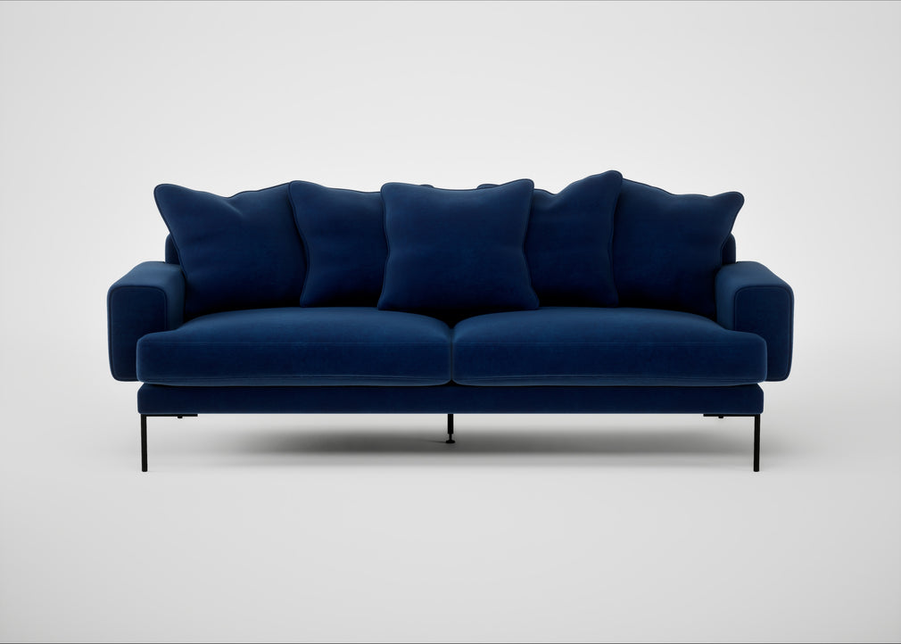 Torrington 4 Seater Sofa Smart Velvet Dusk