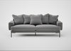 Torrington 4 Seater Sofa Smart Velvet Mercury