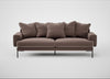 Torrington 4 Seater Sofa Smart Velvet Mouse