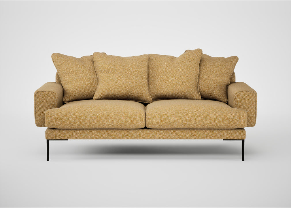 Torrington 3 Seater Sofa Boucle Tweed Citrine