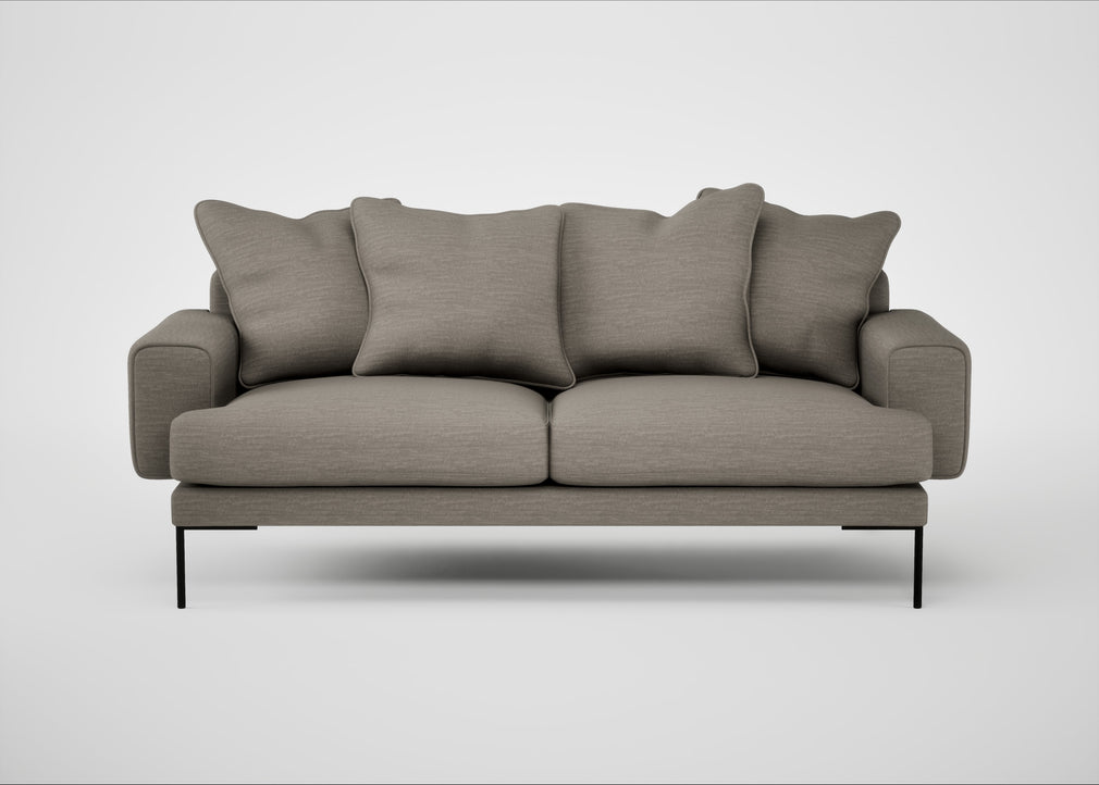 Torrington 3 Seater Sofa Broad Weave Pebble