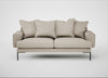 Torrington 3 Seater Sofa Broad Weave Putty