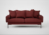 Torrington 3 Seater Sofa Capelo Linen-Cotton Etruscan Red