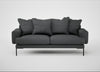 Torrington 3 Seater Sofa Melton Wool Granite