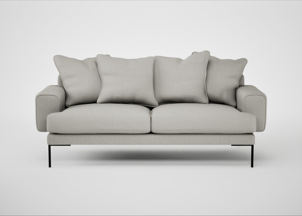 Torrington 3 Seater Sofa Melton Wool Limestone