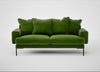 Torrington 3 Seater Sofa Smart Luxe Velvet Grass