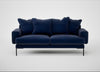 Torrington 3 Seater Sofa Smart Luxe Velvet Midnight