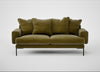 Torrington 3 Seater Sofa Smart Luxe Velvet Peridot