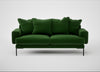 Torrington 3 Seater Sofa Smart Velvet Forest