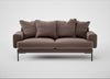 Torrington 3 Seater Sofa Smart Velvet Mouse