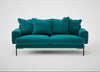 Torrington 3 Seater Sofa Smart Velvet Petrol