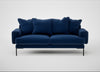Torrington 3 Seater Sofa Cotton Velvet Midnight