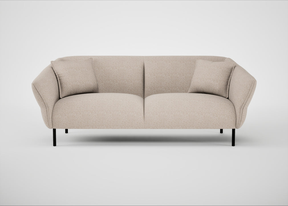 Alto 3 Seater Sofa Boucle Tweed Pearl