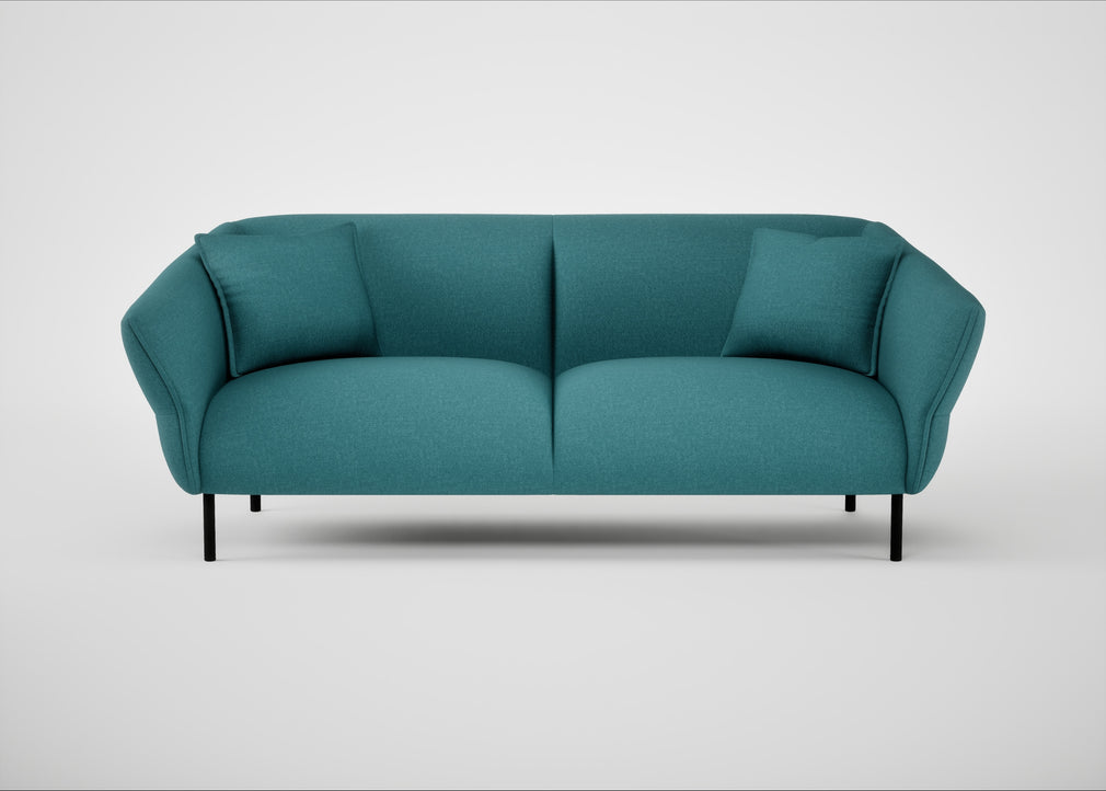 Alto 3 Seater Sofa Brushed Cotton Cadet