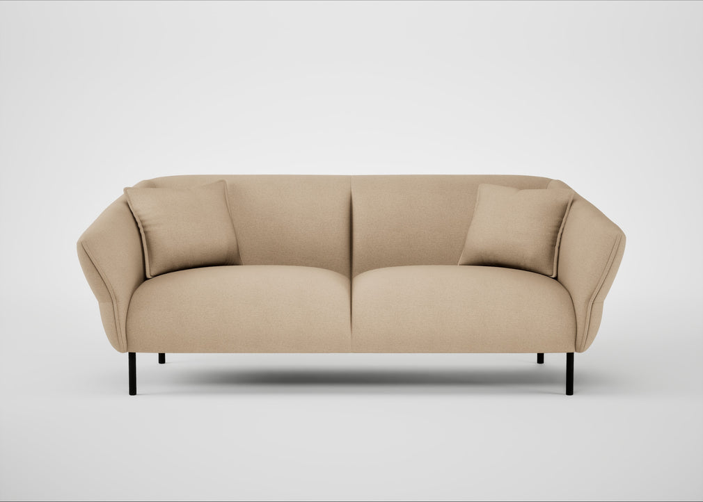 Alto 3 Seater Sofa Capelo Linen-Cotton Bamboo