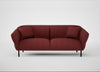 Alto 3 Seater Sofa Capelo Linen-Cotton Etruscan Red