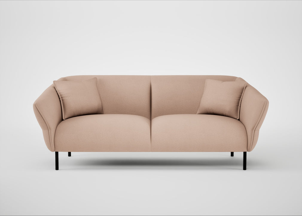 Alto 3 Seater Sofa Capelo Linen-Cotton Rosedale