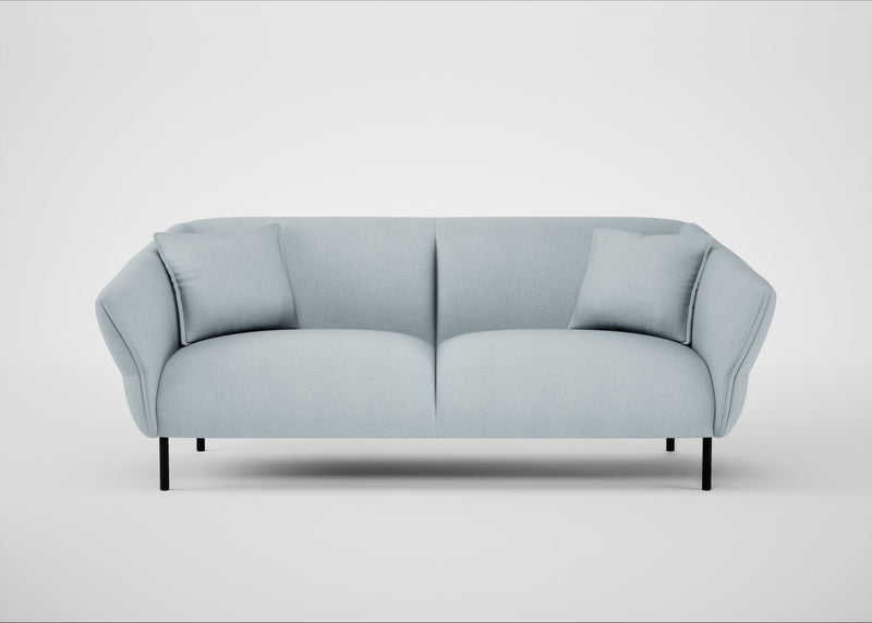 Alto 3 Seater Sofa Capelo Linen-Cotton Sea Shanty