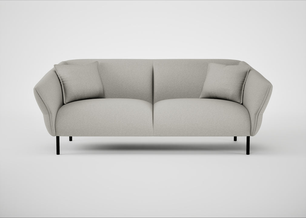 Alto 3 Seater Sofa Melton Wool Limestone