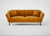 Alto 3 Seater Sofa Smart Luxe Velvet Cognac