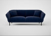 Alto 3 Seater Sofa Smart Luxe Velvet Midnight