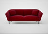 Alto 3 Seater Sofa Smart Luxe Velvet Mulberry