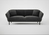 Alto 3 Seater Sofa Smart Luxe Velvet Nickel