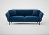 Alto 3 Seater Sofa Cotton Velvet Petrol