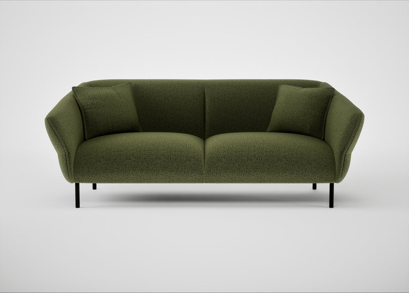 Alto 3 Seater Sofa Boucle Velvet Wilder
