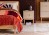 Mohair & Wool Stripe Throw Matisse Sunset