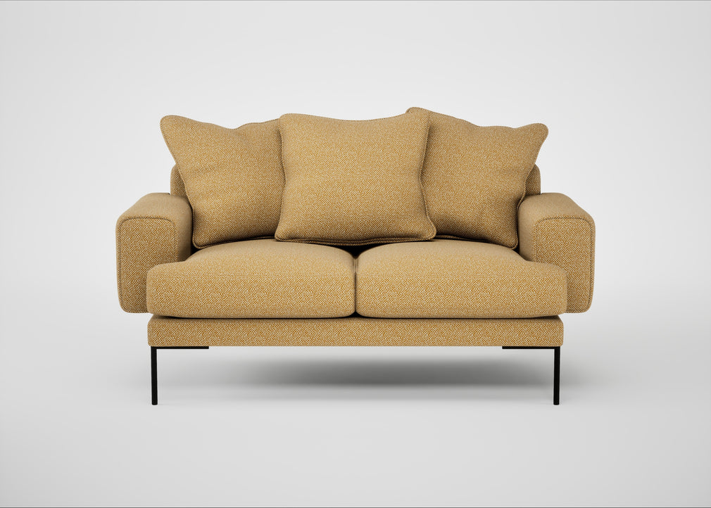 Torrington 2 Seater Sofa Boucle Tweed Citrine