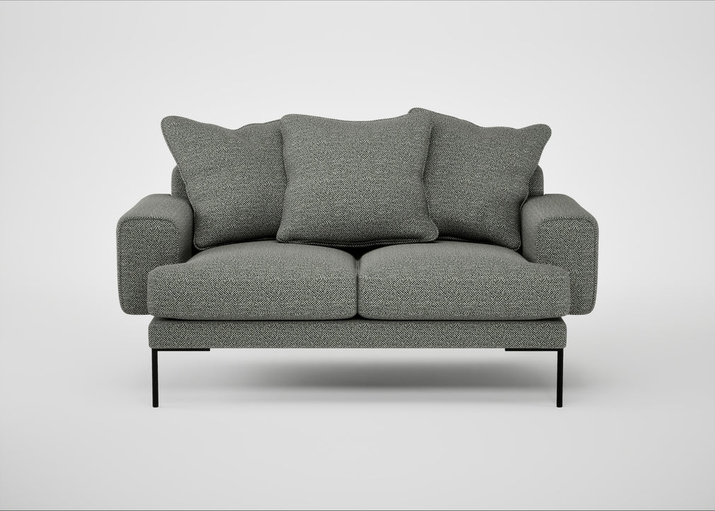 Torrington 2 Seater Sofa Boucle Tweed Lapis
